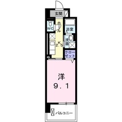 ポーシェガーデン２の物件間取画像